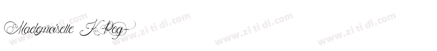 Mademoiselle ·K· Reg字体转换